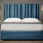 Multi-tubes Upholstered HeadBoard & Bed Set