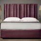 Multi-tubes Upholstered HeadBoard & Bed Set