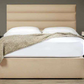 Tubes Upholstered HeadBoard & Bed Set