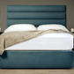 Tubes Upholstered HeadBoard & Bed Set